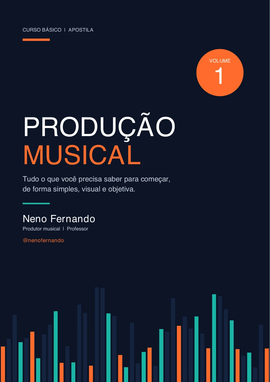 Capa: Produção Musical Vol. 1